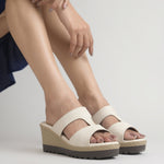 Load image into Gallery viewer, Women's Wedge Heel Open Toe Slip-On Casual Fashion Wedges Sandals