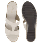 Load image into Gallery viewer, Women's Wedge Heel Open Toe Slip-On Casual Fashion Wedges Sandals
