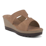Load image into Gallery viewer, Women's Wedge Heel Open Toe Slip-On Casual Fashion Wedges Sandals