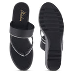 Load image into Gallery viewer, Women's Toe Ring Wedges Sandals Stylish Slip-On Comfort Wedge Heel