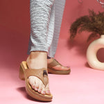 Load image into Gallery viewer, Padchin Smart Casual Block Heel Sandals | Fashion T-Strap Sandal