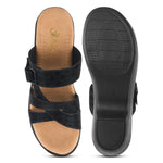 Load image into Gallery viewer, Padchin Smart Casual Block Heel Sandals | Fashion Double Strap Sandal