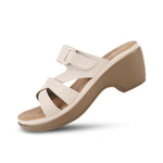 Load image into Gallery viewer, Padchin Smart Casual Block Heel Sandals | Fashion Double Strap Sandal