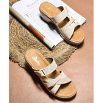 Load image into Gallery viewer, Padchin Smart Casual Block Heel Sandals | Fashion Double Strap Sandal