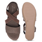 Load image into Gallery viewer, Double Strap Wedges Heel Sandal