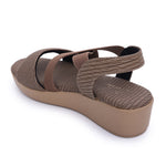 Load image into Gallery viewer, Double Strap Wedges Heel Sandal