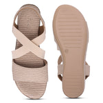 Load image into Gallery viewer, Double Strap Wedges Heel Sandal