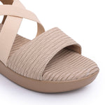 Load image into Gallery viewer, Double Strap Wedges Heel Sandal