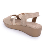 Load image into Gallery viewer, Double Strap Wedges Heel Sandal