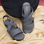 Load image into Gallery viewer, Double Strap Wedges Heel Sandal