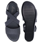 Load image into Gallery viewer, Double Strap Wedges Heel Sandal