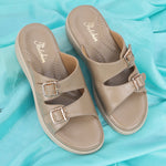 Load image into Gallery viewer, Smart Casual Buckled Detailed Platform Heel Sandal