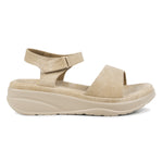 Load image into Gallery viewer, Double Strap Smart Casual Platform Heel Sandal