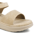 Load image into Gallery viewer, Double Strap Smart Casual Platform Heel Sandal