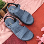 Load image into Gallery viewer, Double Strap Smart Casual Platform Heel Sandal