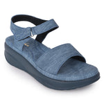 Load image into Gallery viewer, Double Strap Smart Casual Platform Heel Sandal
