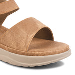 Load image into Gallery viewer, Double Strap Smart Casual Platform Heel Sandal