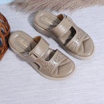 Load image into Gallery viewer, Laser Cut Detailed Wedge Heel
