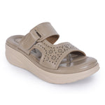 Load image into Gallery viewer, Laser Cut Detailed Wedge Heel