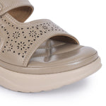 Load image into Gallery viewer, Laser Cut Detailed Wedge Heel