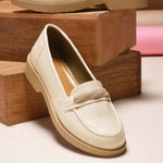 Load image into Gallery viewer, Padchin Womens Loafers Shoes Platform Chunky Penny Loafer Comfortable Slip On Shoes