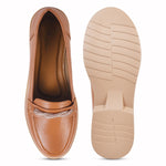 Load image into Gallery viewer, Padchin Womens Loafers Shoes Platform Chunky Penny Loafer Comfortable Slip On Shoes