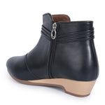 Load image into Gallery viewer, Embellished Trendy Block Heeled Zipper Closure Boots