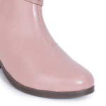 Load image into Gallery viewer, Embellished Stylish Block Heeled Zipper Closure Boots