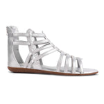 Load image into Gallery viewer, Padchin Flats Gladiator With Zip Closure For Women Sandals| High-Tops Sandal For Women