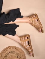 Load image into Gallery viewer, Padchin Women's Flat Gladiator Sandals | Comfortable Lightweight and Stylish Sandals