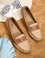 Load image into Gallery viewer, Padchin Women'S Buckle Detailed Moccasins Range Loafres Shoe For Ladies