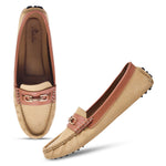 Load image into Gallery viewer, Padchin Women'S Buckle Detailed Moccasins Range Loafres Shoe For Ladies