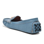 Load image into Gallery viewer, Padchin Women'S Buckle Detailed Moccasins Range Loafres Shoe For Ladies