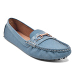 Load image into Gallery viewer, Padchin Women'S Buckle Detailed Moccasins Range Loafres Shoe For Ladies