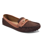 Load image into Gallery viewer, Padchin Women'S Buckle Detailed Moccasins Range Loafres Shoe For Ladies