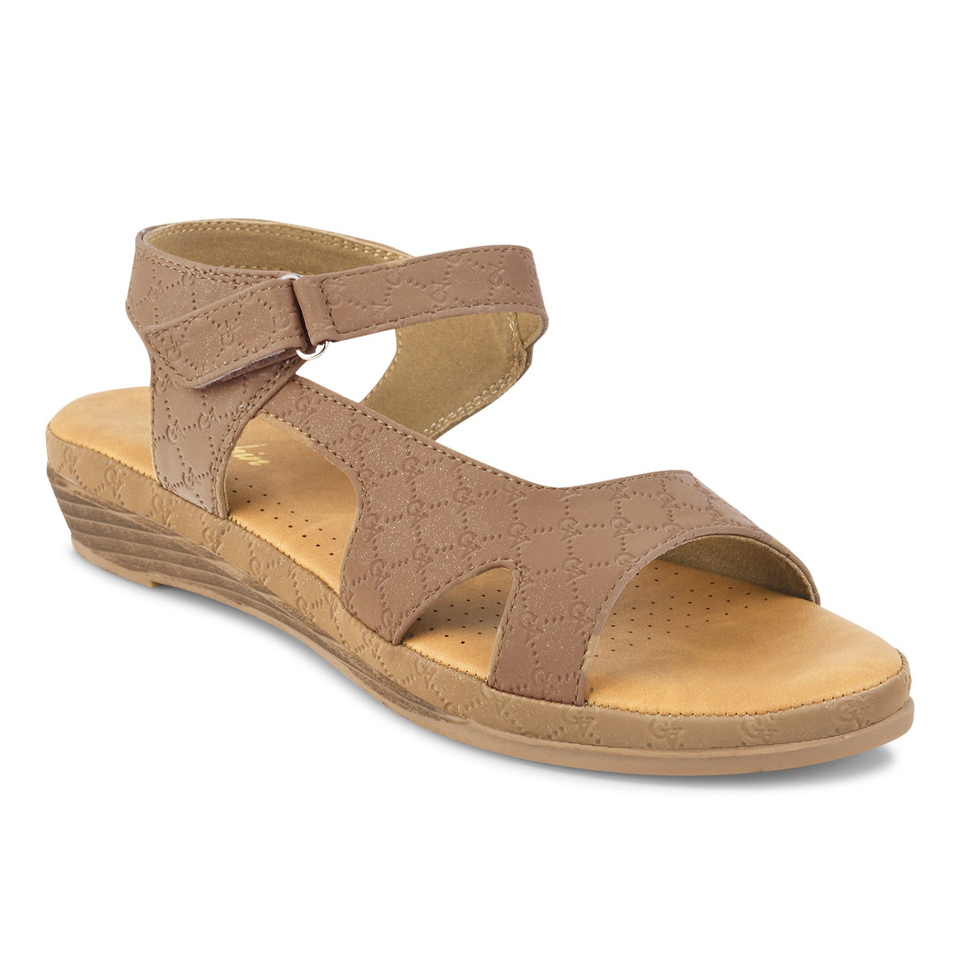 Padchin Heels Sandals with Adjustable Ankle Strap | Stylish Design Block Heel For Girls & Women