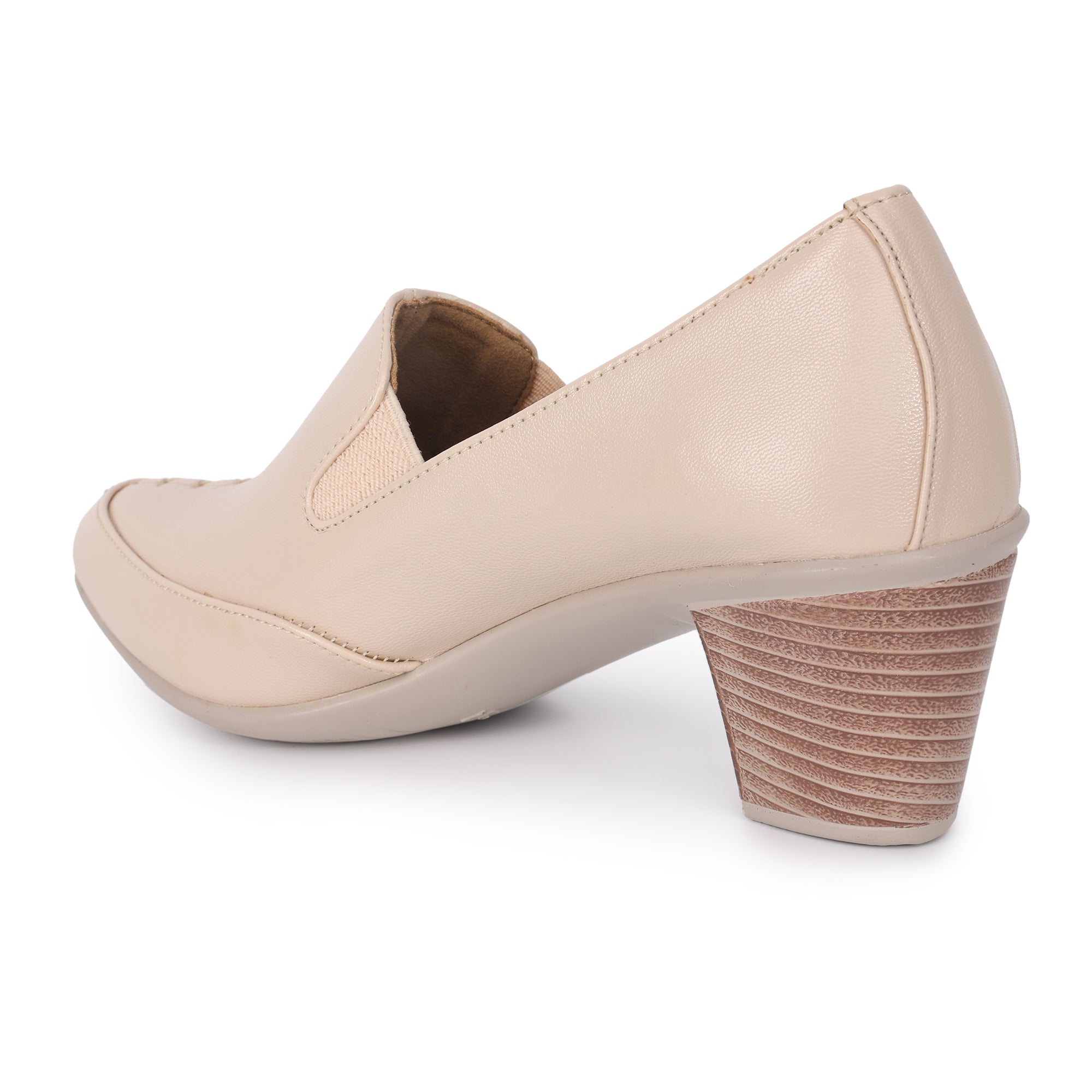 Smart Casual Block Heel Pumps