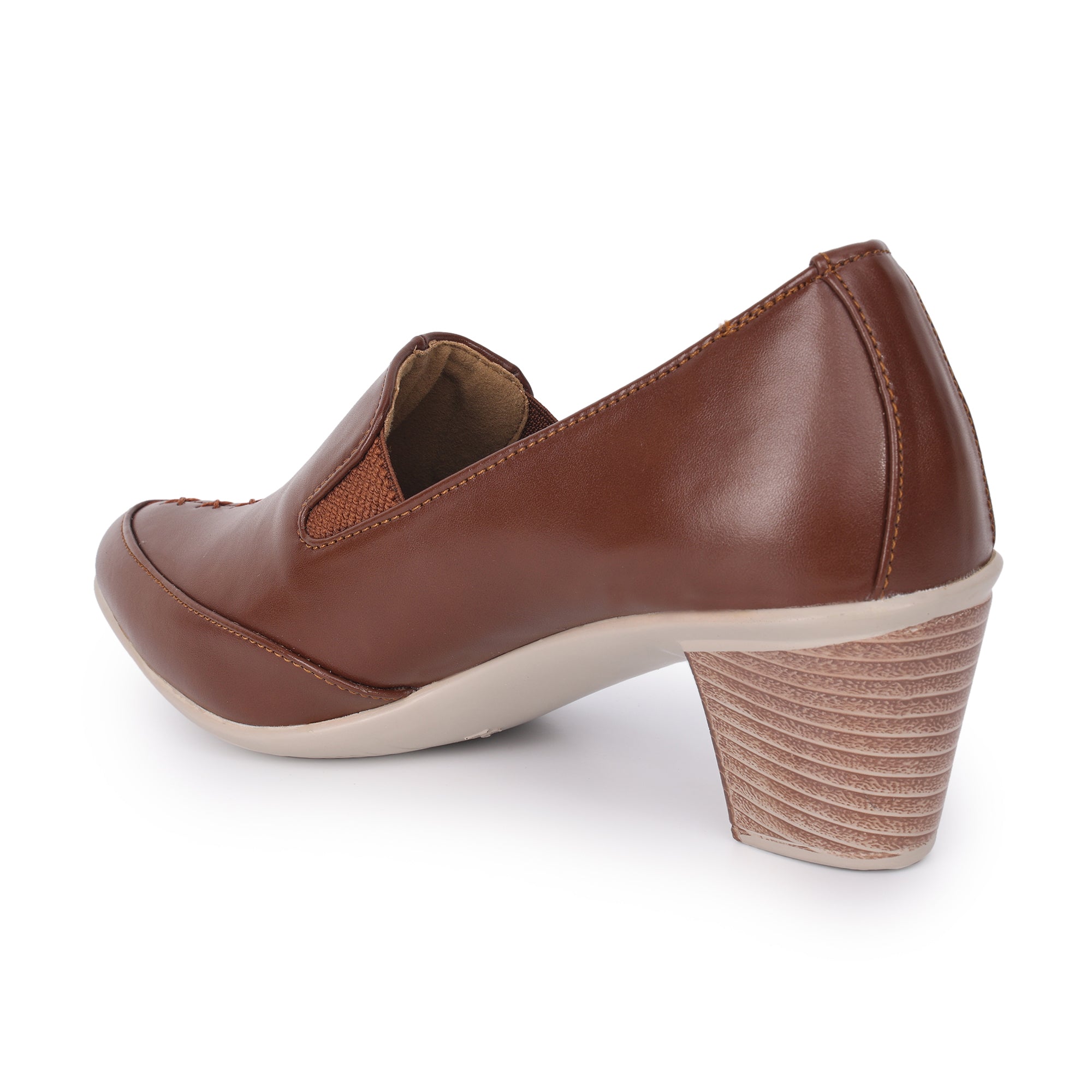 Smart Casual Block Heel Pumps