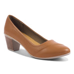 Load image into Gallery viewer, Smart Casual Round Toe Block Heel Pumps
