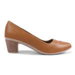 Load image into Gallery viewer, Smart Casual Round Toe Block Heel Pumps
