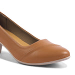 Load image into Gallery viewer, Smart Casual Round Toe Block Heel Pumps
