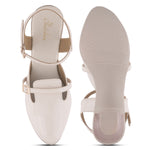 Load image into Gallery viewer, Women's Patent Leather Finish Mary Jane Slingback Block Heels Pumps