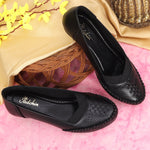 Load image into Gallery viewer, Laser Perforation Wedge Heeled Moccasin Loafers
