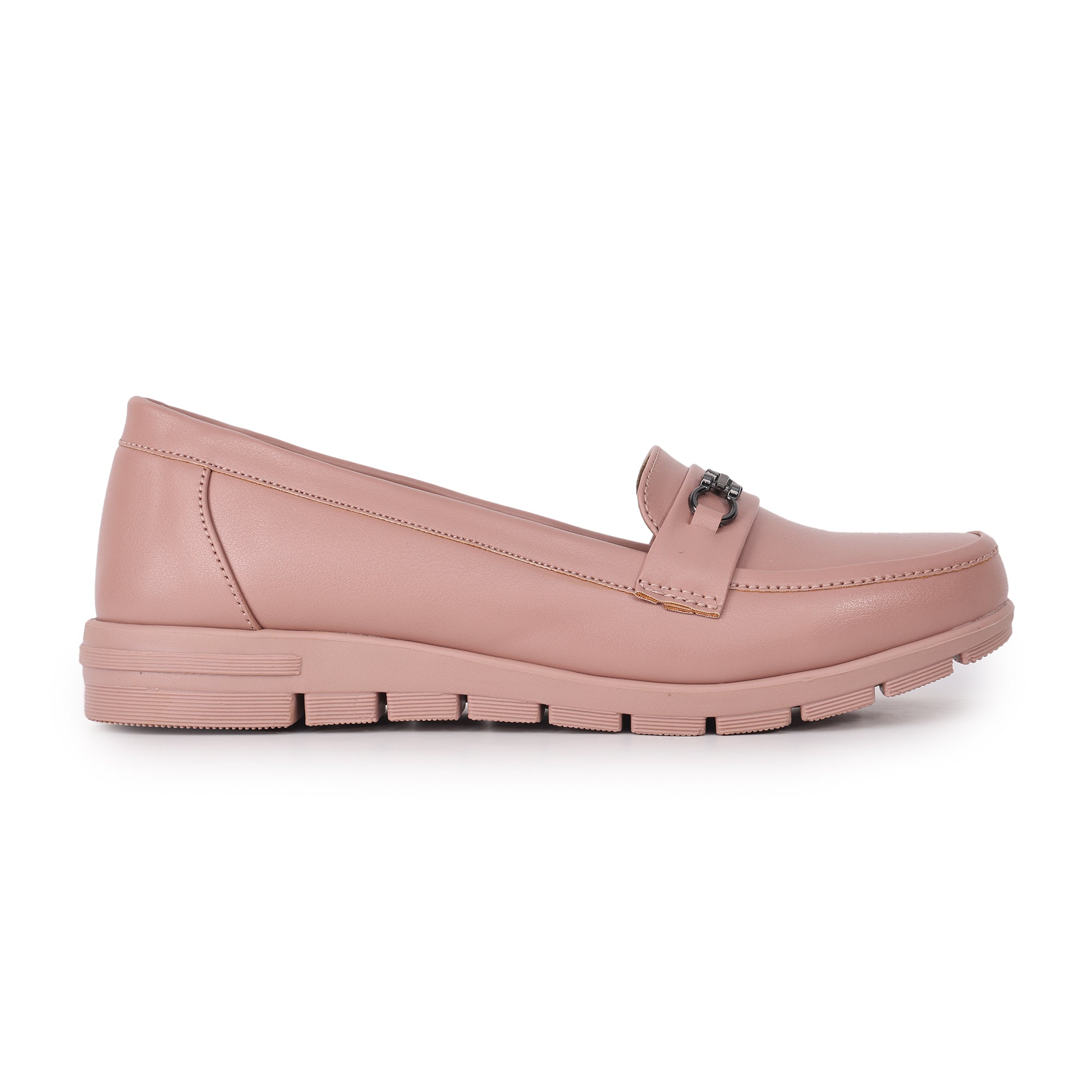 Smart Casual Wedge Heel Moccasin Loafers