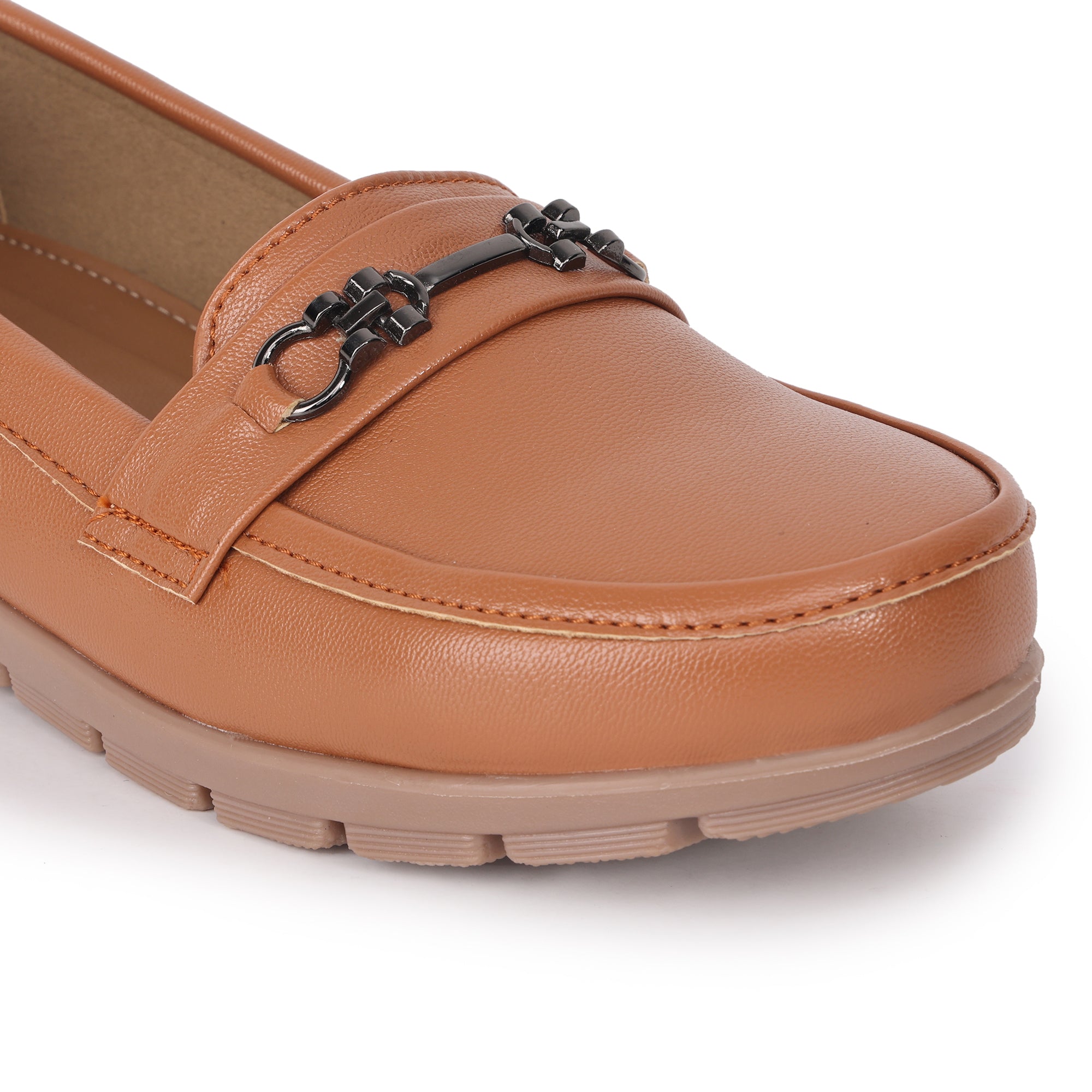 Smart Casual Wedge Heel Moccasin Loafers