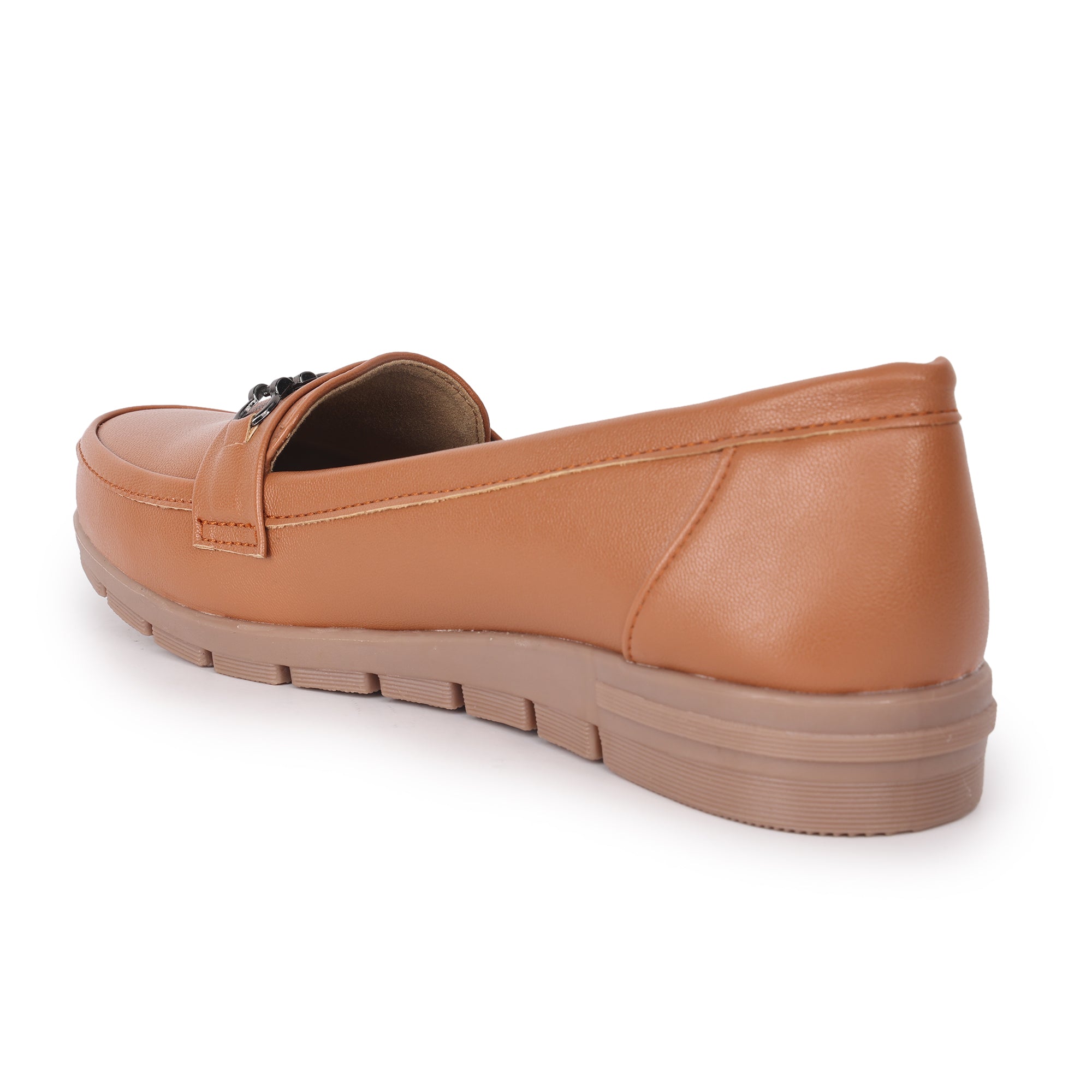 Smart Casual Wedge Heel Moccasin Loafers