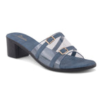 Load image into Gallery viewer, Women's Open Toe Transparent Strap Block Heel Sandals