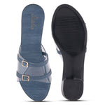 Load image into Gallery viewer, Women's Open Toe Transparent Strap Block Heel Sandals