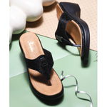 Load image into Gallery viewer, Padchin Smart Casual Block Heel Sandals | Fashion T-Strap Sandal
