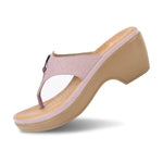 Load image into Gallery viewer, Padchin Smart Casual Block Heel Sandals | Fashion T-Strap Sandal

